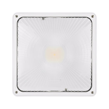 LED Canopy Light, White, 60W, Selectable CCT, 8400 Lumens